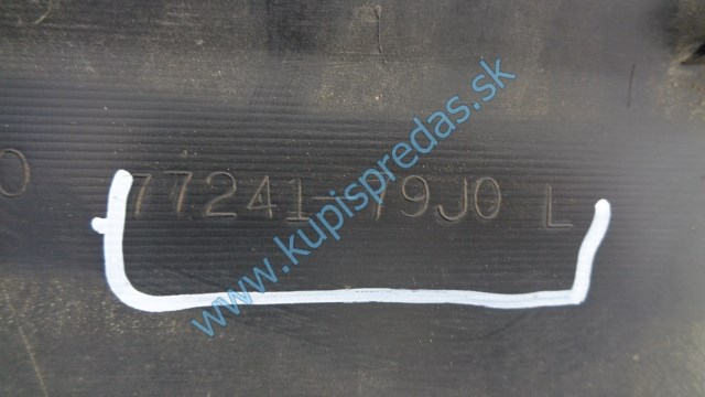 ľavý plastový kryt prahu na suzuki sx4, 77241-79J0